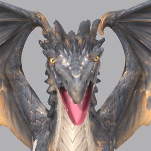 Heatfang: roar, front