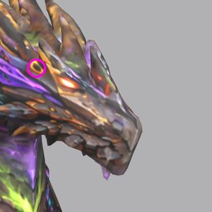 Nullwyrm: three-quarter right