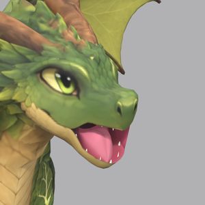 Terra: roar, three-quarter right